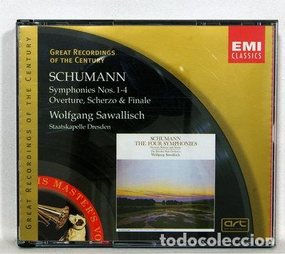 CDs de M&uacute;sica: Schumann: Symphonies Nos. 1-4 - Overture, Scherzo & Finale- 0724356776821