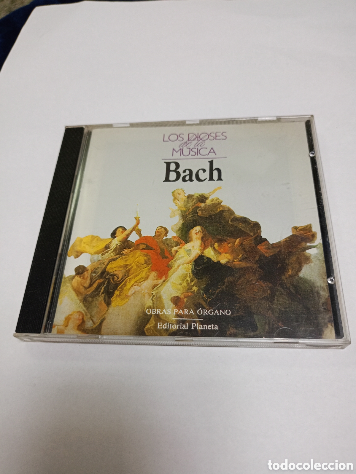 CDs de Musique: CD &rdquo;Bach: Obras para &Oacute;rgano&rdquo; de la colecci&oacute;n &rdquo;Los Dioses de la M&uacute;sica&rdquo;
