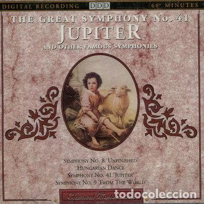CDs de M&uacute;sica: The Great Symphony No. 41 - Jupiter And Other Famous Symphonies- 0027726881522