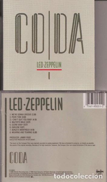 CDs de M&uacute;sica: Coda (0075679005120)