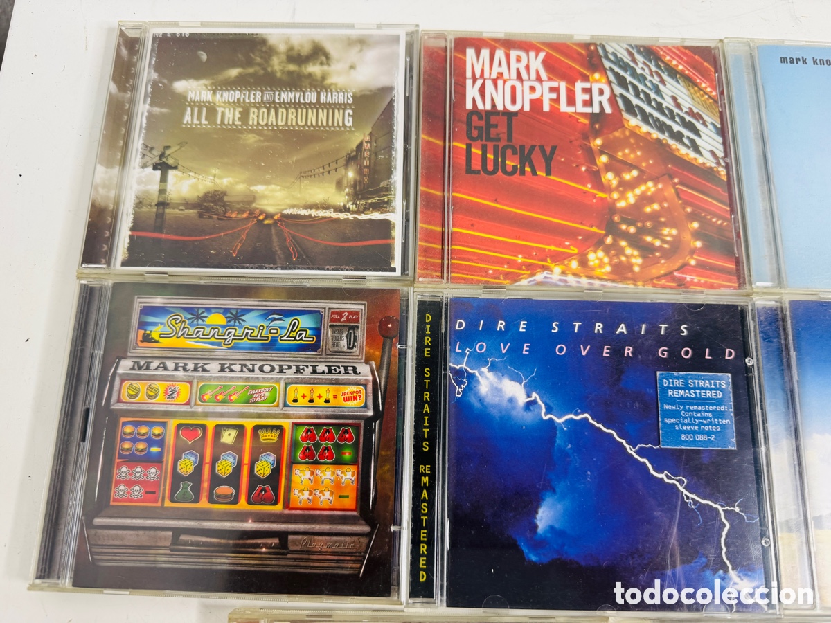 CDs de m&uacute;sica: Dire Straits Mark Knopfler Lote 8 CD - Foto 3