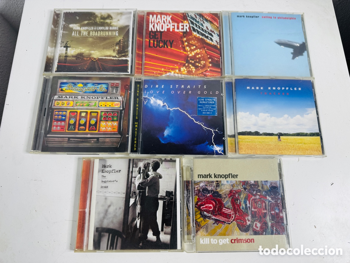 CDs de M&uacute;sica: Dire Straits Mark Knopfler Lote 8 CD
