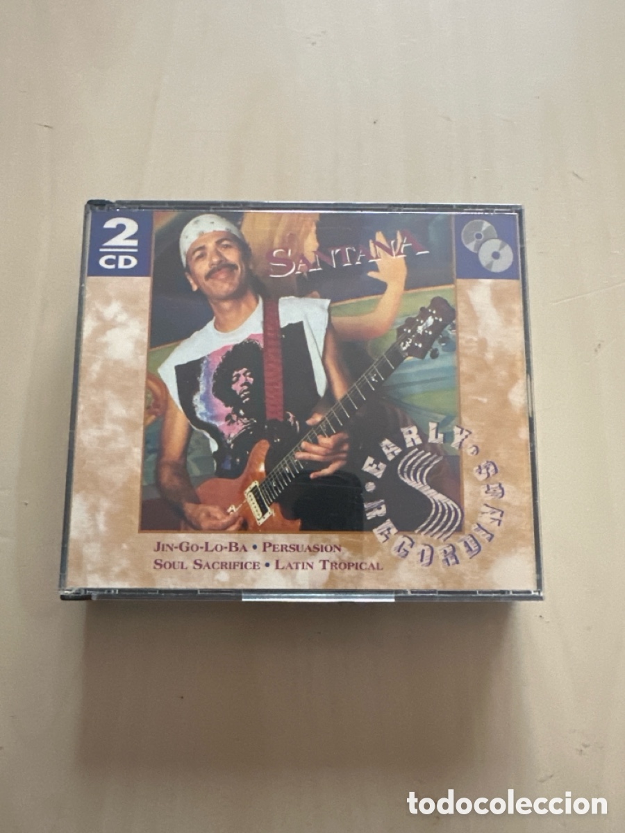 CDs de M&uacute;sica: Acd84 Santana early recordings CD segunda mano