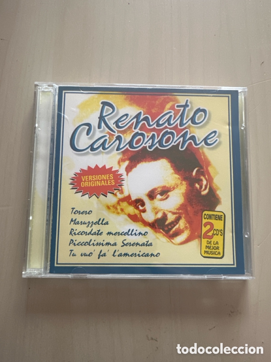 CDs de M&uacute;sica: Acd84 Renato carosone versiones originales CD segunda mano