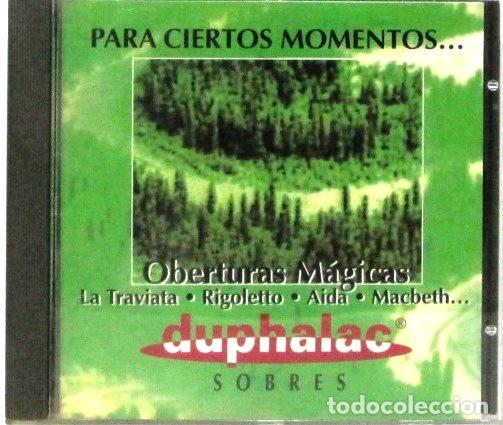 CDs de m&uacute;sica: OBERTURAS MAGICAS - LA TRAVIATA - RIGOLETTO - AIDA - MACBETH - CD - Foto 1