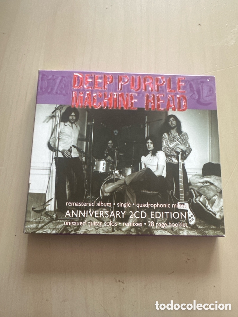CDs de M&uacute;sica: Acd84 deep purple machine head CD segunda mano