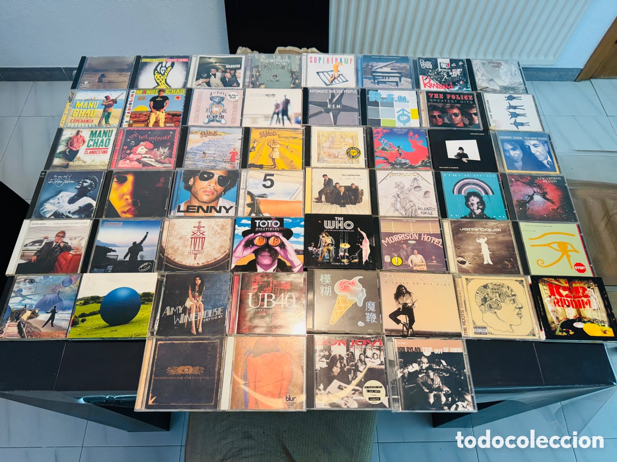 CDs de M&uacute;sica: Lote 50 CD Rock Variado