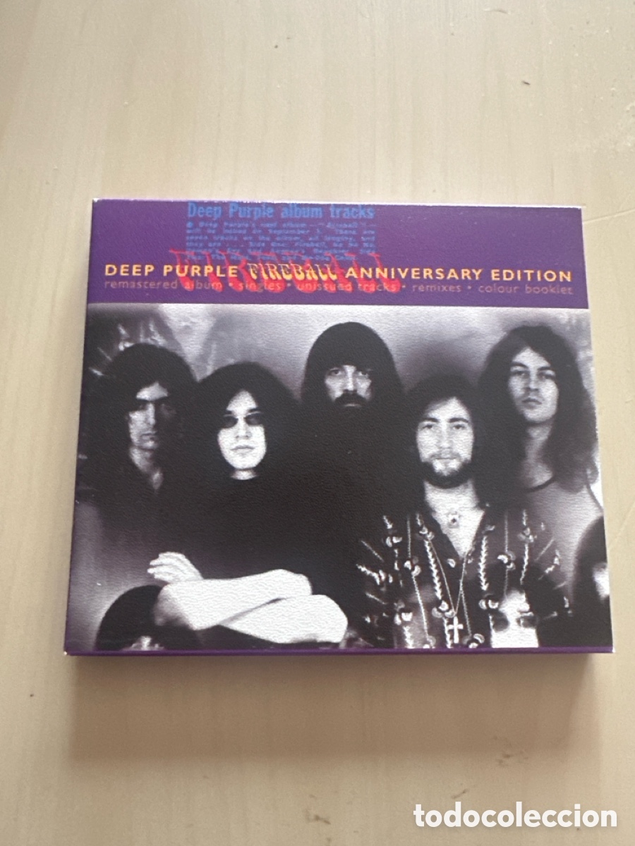 CDs de M&uacute;sica: Acd84 deep purple fireball twentyfifth anniversary edition CD segunda mano