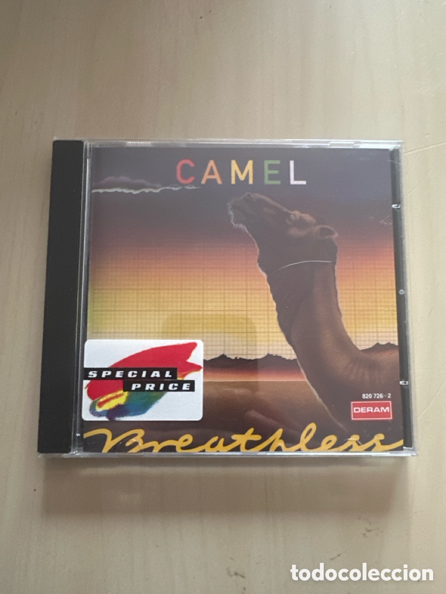 CDs de M&uacute;sica: Acd84 camel breathless CD segunda mano