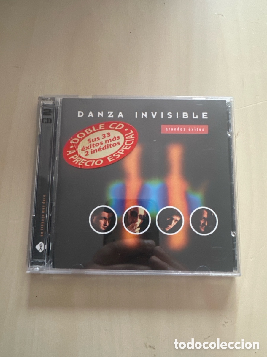 CDs de M&uacute;sica: Acd84 danza invisible grandes exitos CD segunda mano