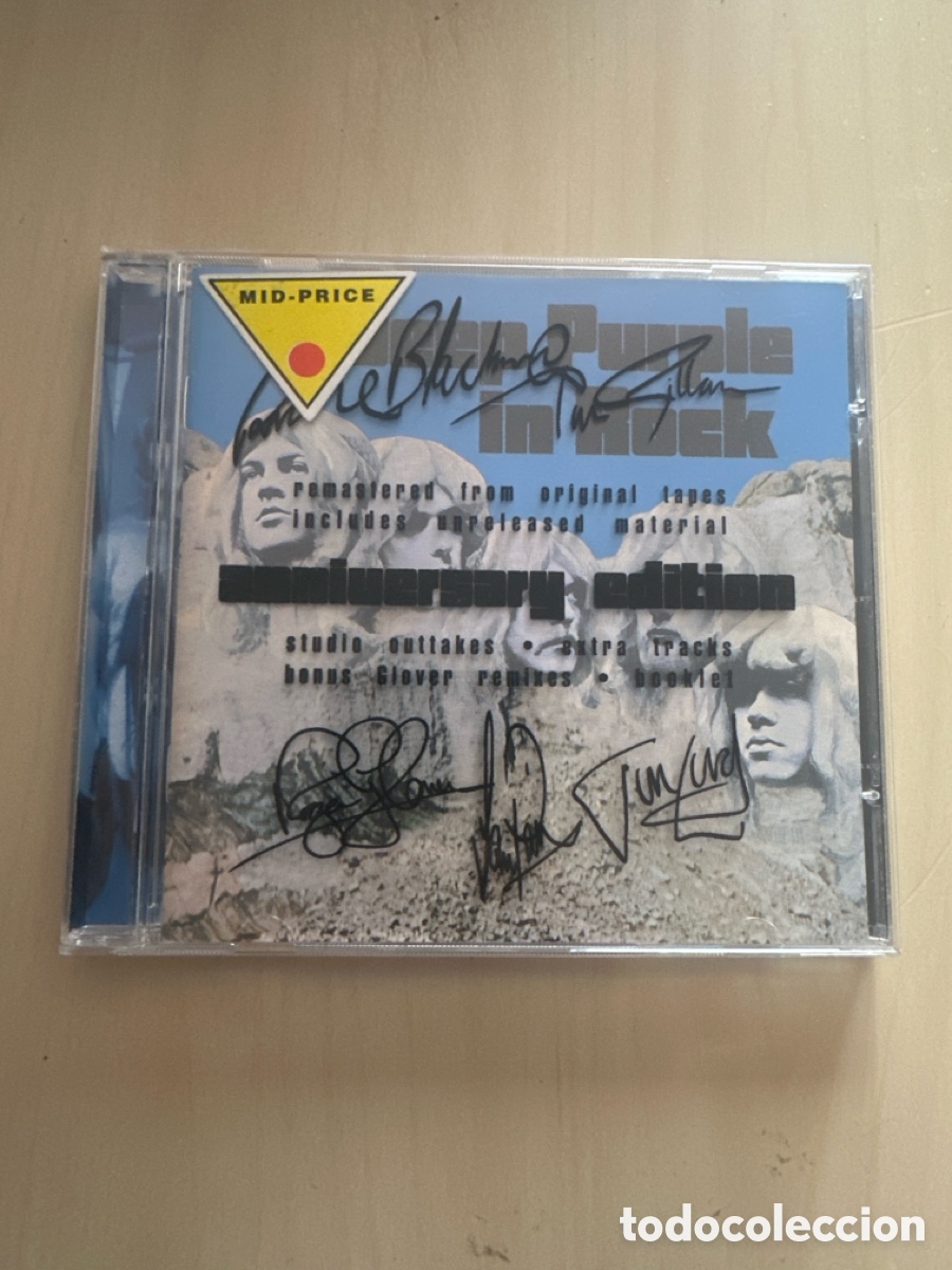 CDs de M&uacute;sica: Acd84 deep purple in rock CD segunda mano