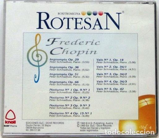 CDs de m&uacute;sica: FREDERIC CHOPIN - OBRAS PARA PIANO - CD - Foto 2