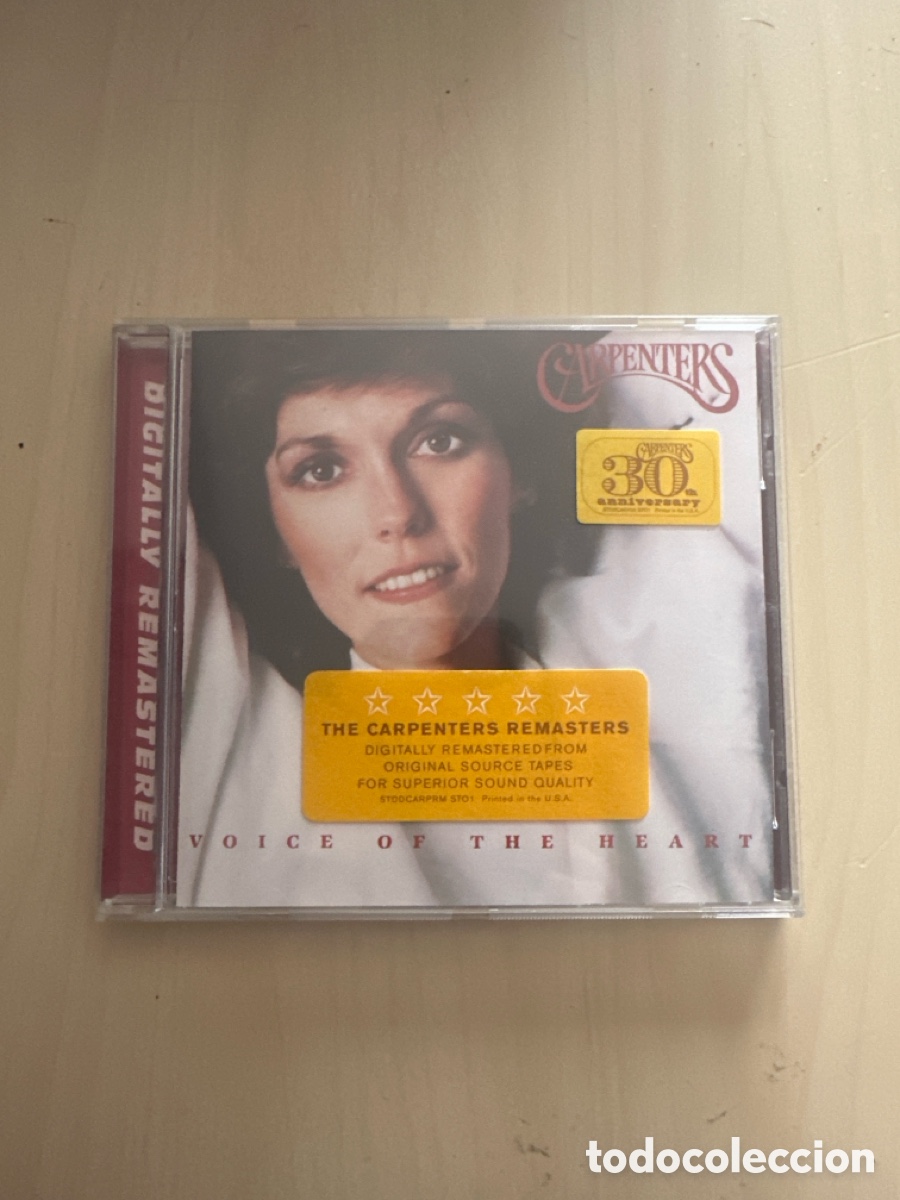 CDs de M&uacute;sica: Acd84 carpenters voice of the heart CD segunda mano