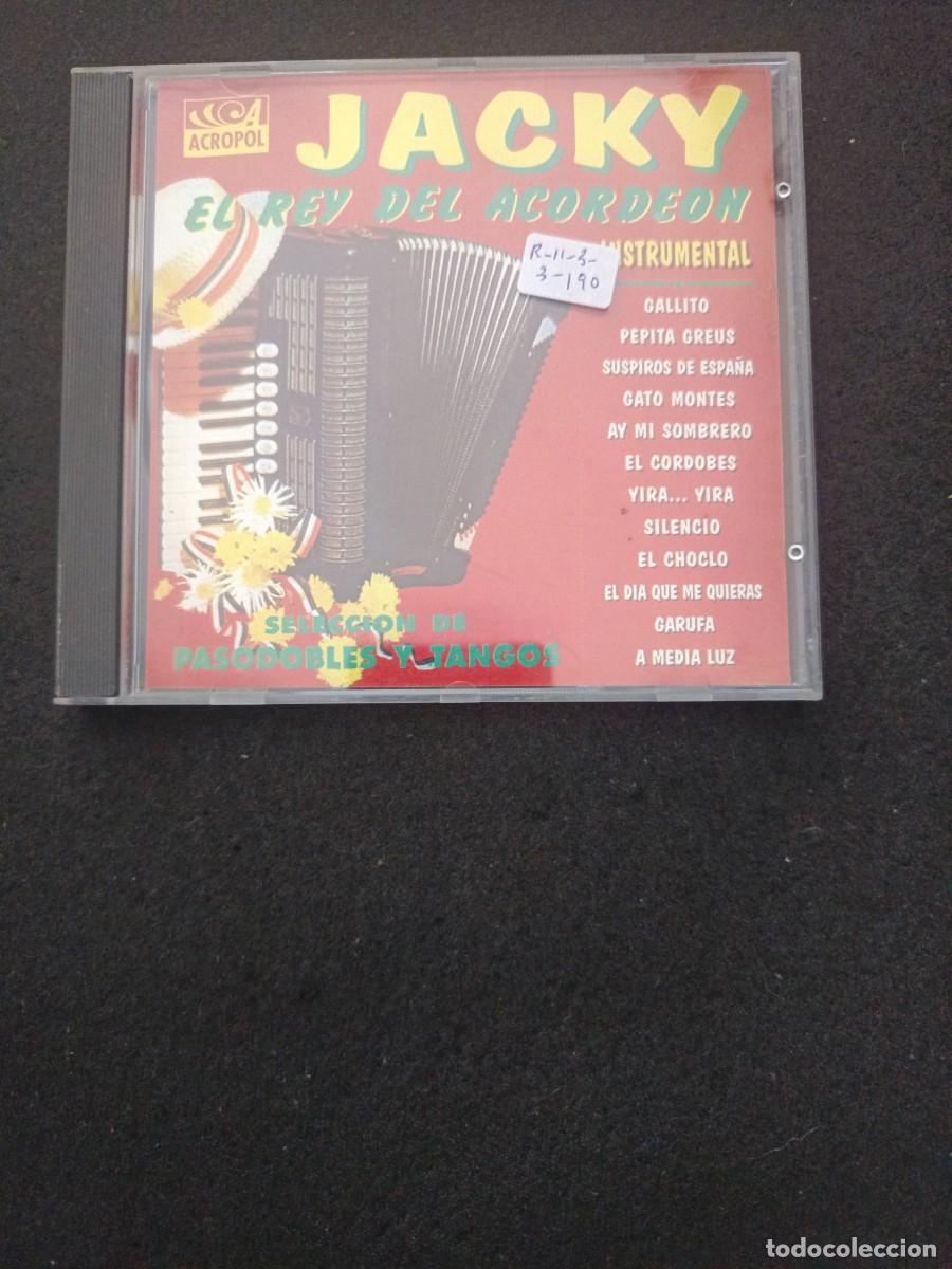 CDs de M&uacute;sica: JACKY EL REY DEL ACORDEON INSTRUMENTAL. SELECCI&Oacute;N DE PASODOBLES Y TANGOS