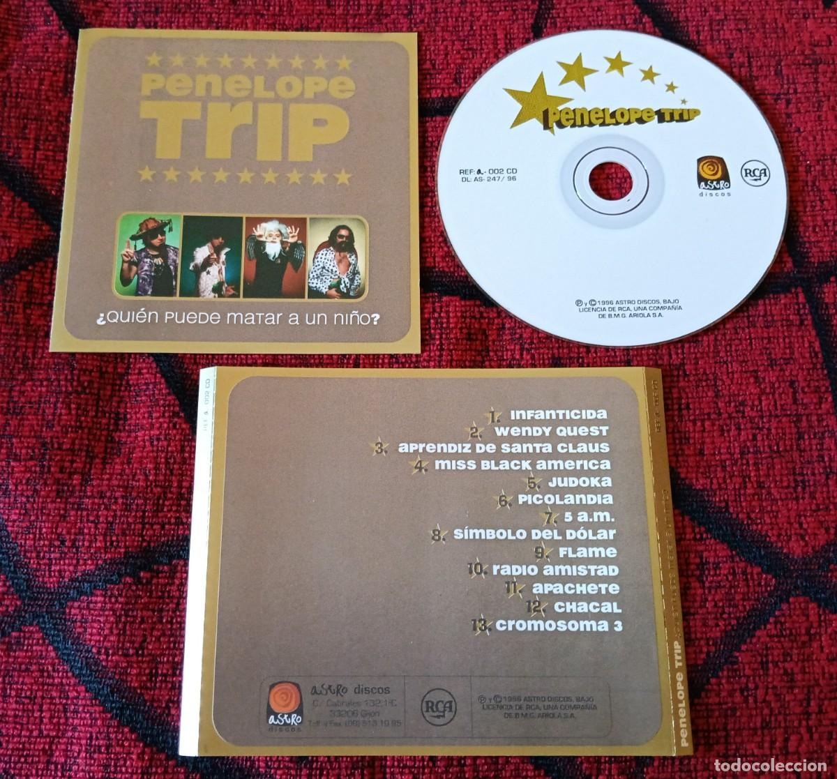 CDs de M&uacute;sica: PENELOPE TRIP ** &iquest;Qui&eacute;n Puede Matar A Un Ni&ntilde;o? ** CD 1996