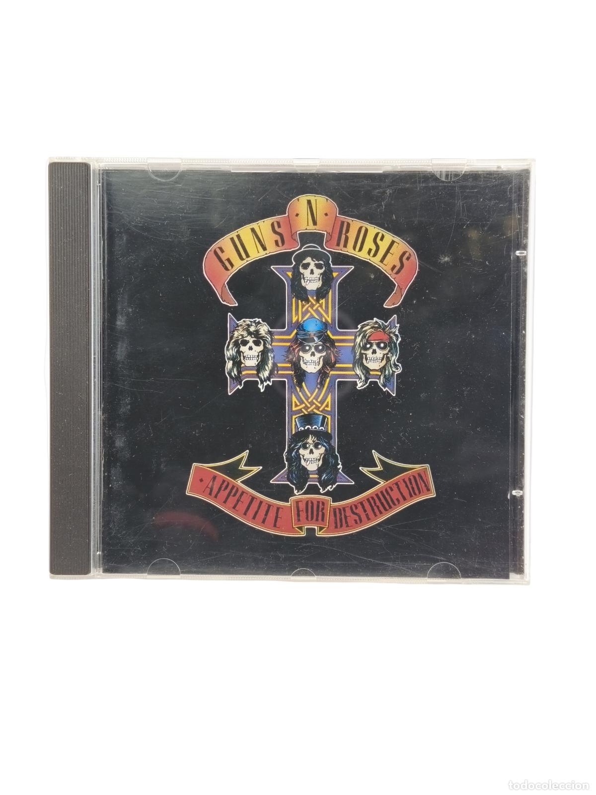 Music CDs: GUNS N' ROSES - APPETITE FOR DESTRUCTION