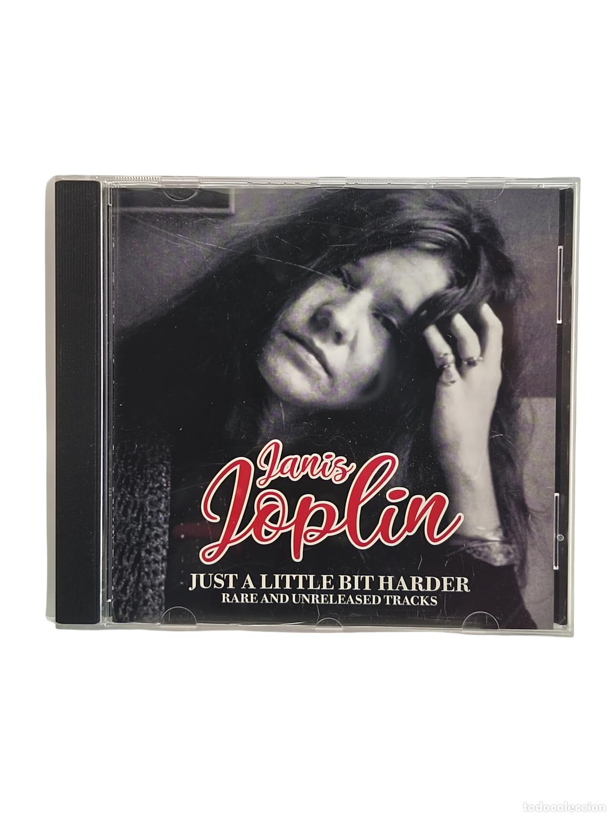 CDs de M&uacute;sica: JANIS JOPLIN - JUST A LITTLE BIT HARDER: RARE AND UNRELEASED TRACKS