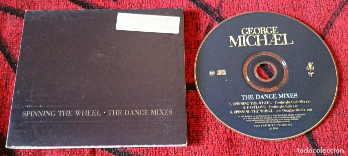 CDs de M&uacute;sica: GEORGE MICHAEL ** Spinning The Wheel (The Dance Mixes) ** 1996 UK CD SINGLE