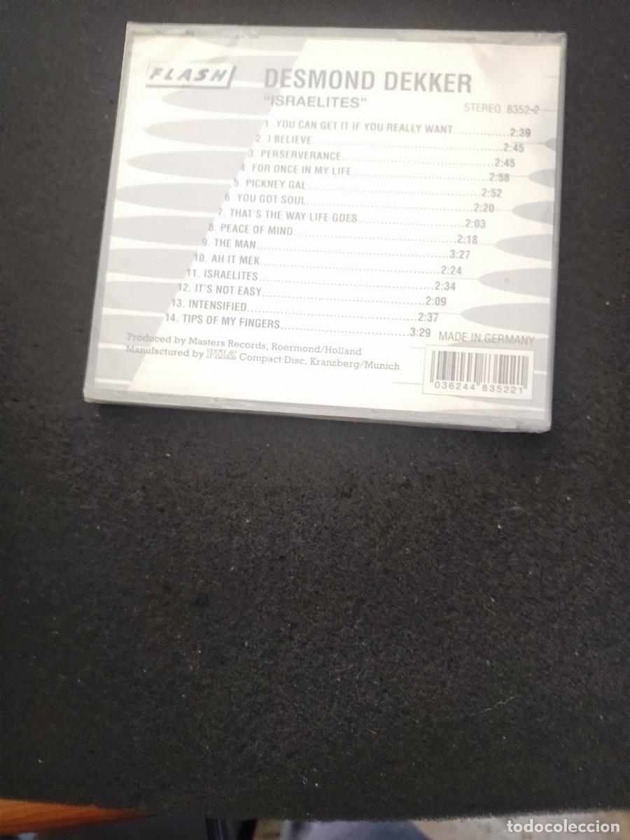 CDs de m&uacute;sica: DESMOND DEKKER. &rdquo;ISRAELITES&rdquo;. - Foto 2
