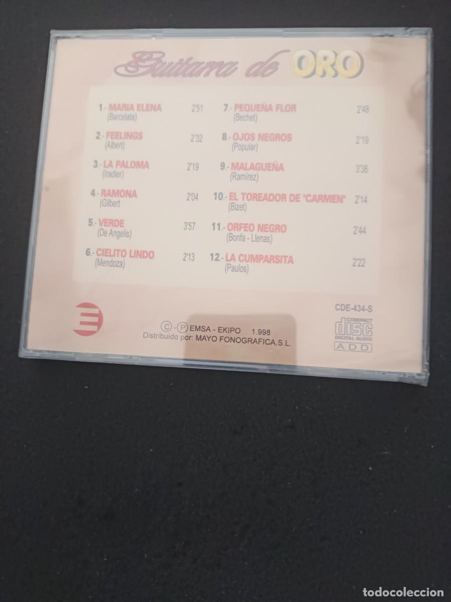 CDs de m&uacute;sica: GUITARRA DE ORO, VOL. 1 - Foto 2