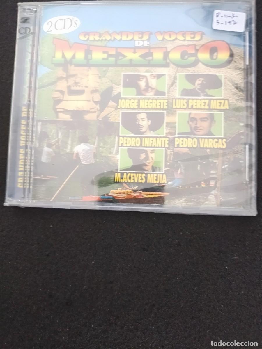 CDs de M&uacute;sica: 2 CD. GRANDES VOCES DE M&Eacute;XICO