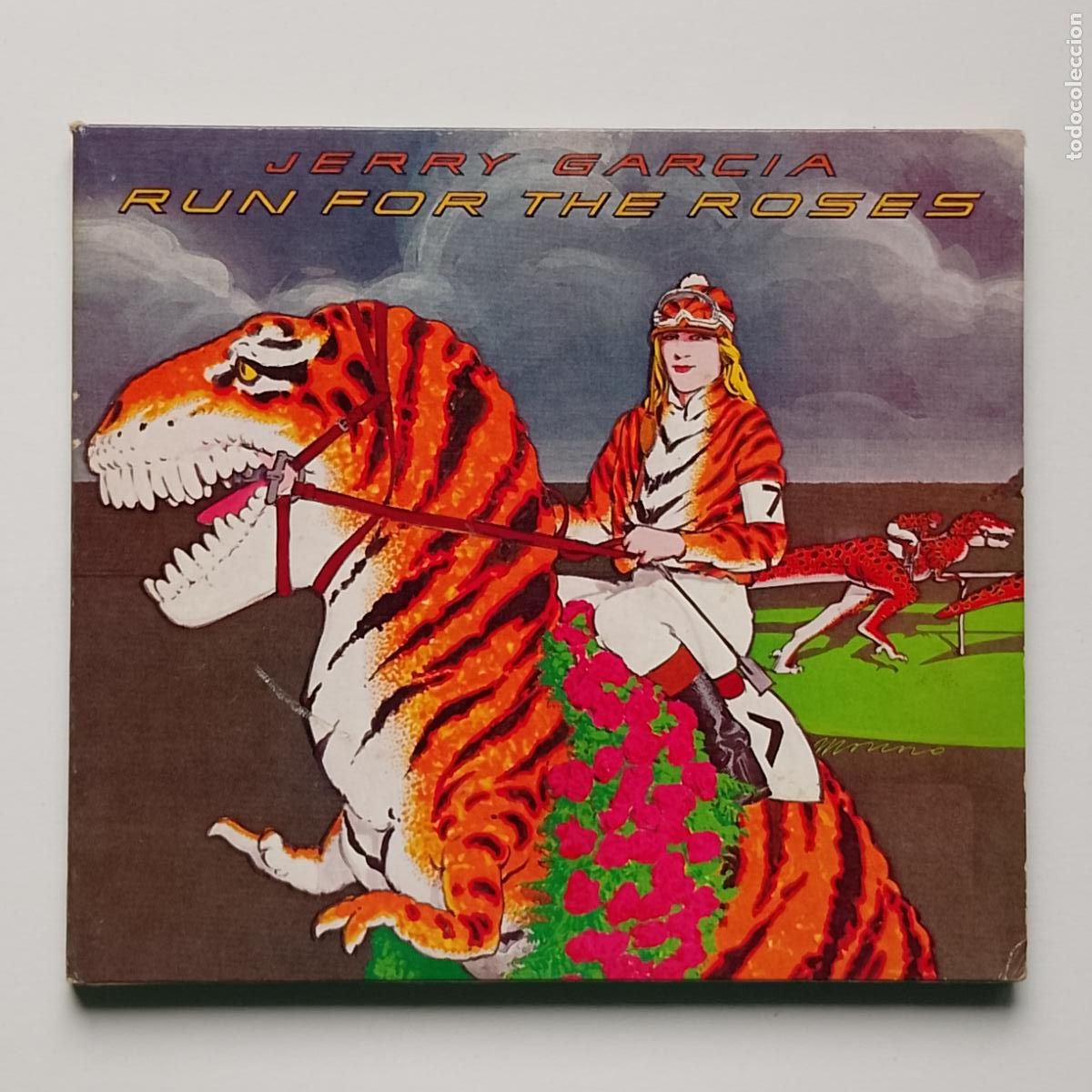 CDs de M&uacute;sica: Jerry Garcia-Run For The Roses (CD dig Rhino) reed. 1982, temas extra. Grateful Dead, Victor Moscoso