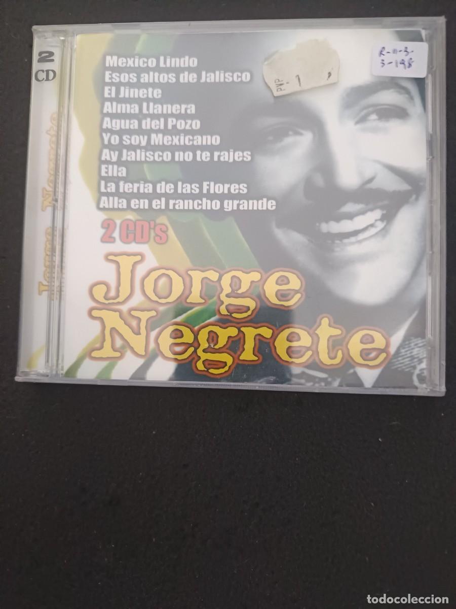 CDs de M&uacute;sica: 2 CD. JORGE NEGRETE: M&Eacute;XICO LINDO, ALL&Aacute; EN EL RANCHO GRANDE Y OTRAS