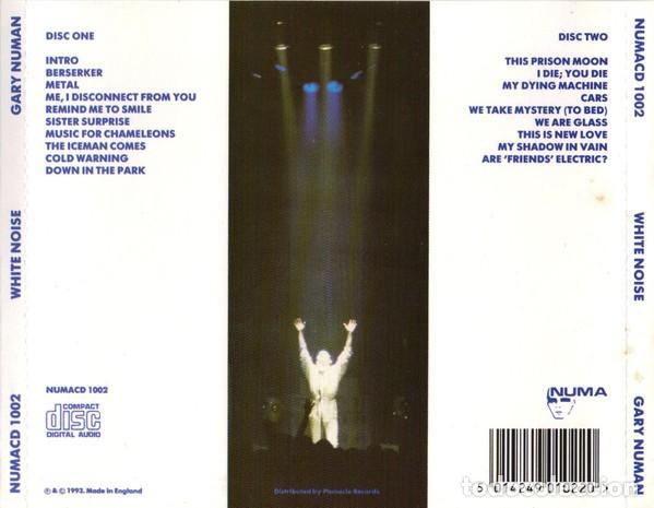 CDs de m&uacute;sica: Gary Numan - White Noise (2 CDs) - Foto 2