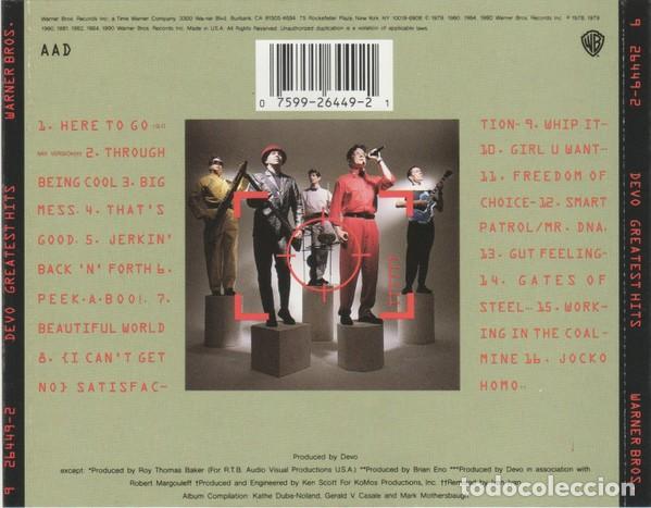 CDs de m&uacute;sica: Devo - Greatest Hits - Foto 2
