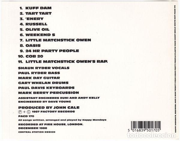 CDs de m&uacute;sica: Happy Mondays - Squirrel and - Foto 2