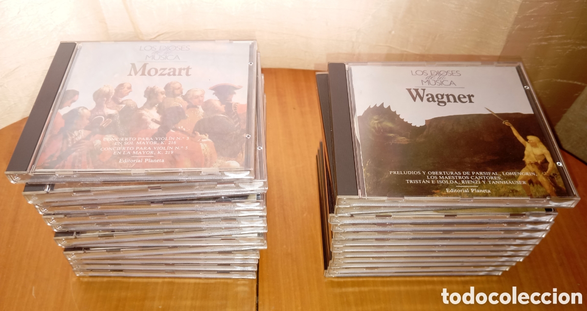 CDs de M&uacute;sica: Los dioses de la m&uacute;sica 25 cds
