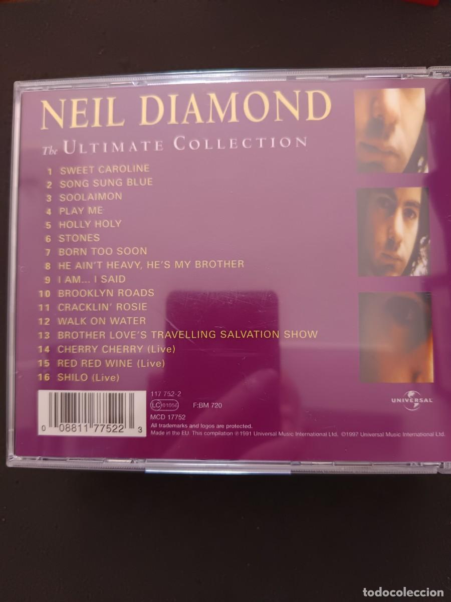 CDs de m&uacute;sica: NEIL DIAMOND. THE ULTIMATE COLLECTION - Foto 2