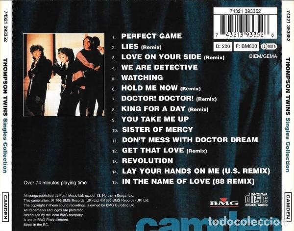 CDs de m&uacute;sica: Thompson Twins - Singles Collection - Foto 2