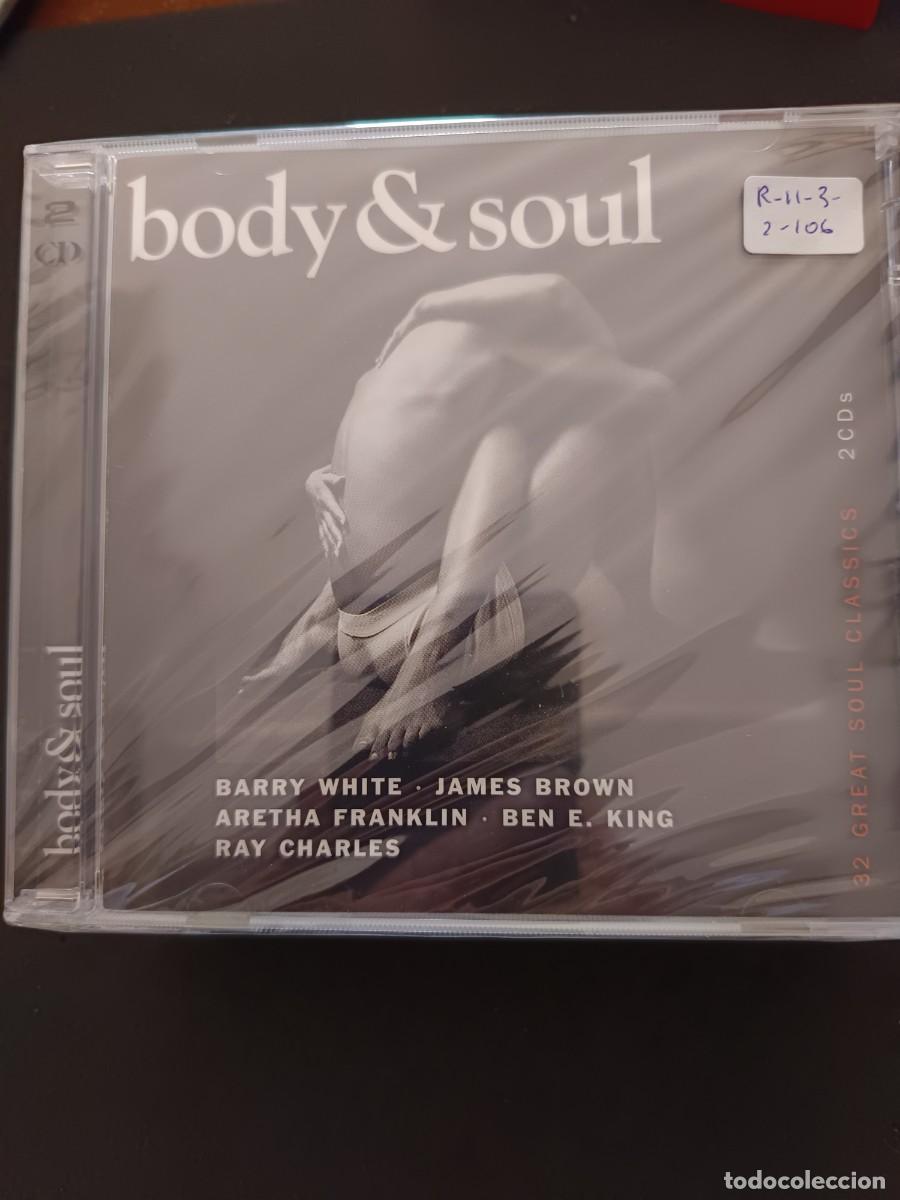 CDs de M&uacute;sica: 2 CD. BODY & SOUL. BARRY WHITE, JAMES BROWN, ARETHA FRANKLIN, BEN E. KING, RAY CHARLES