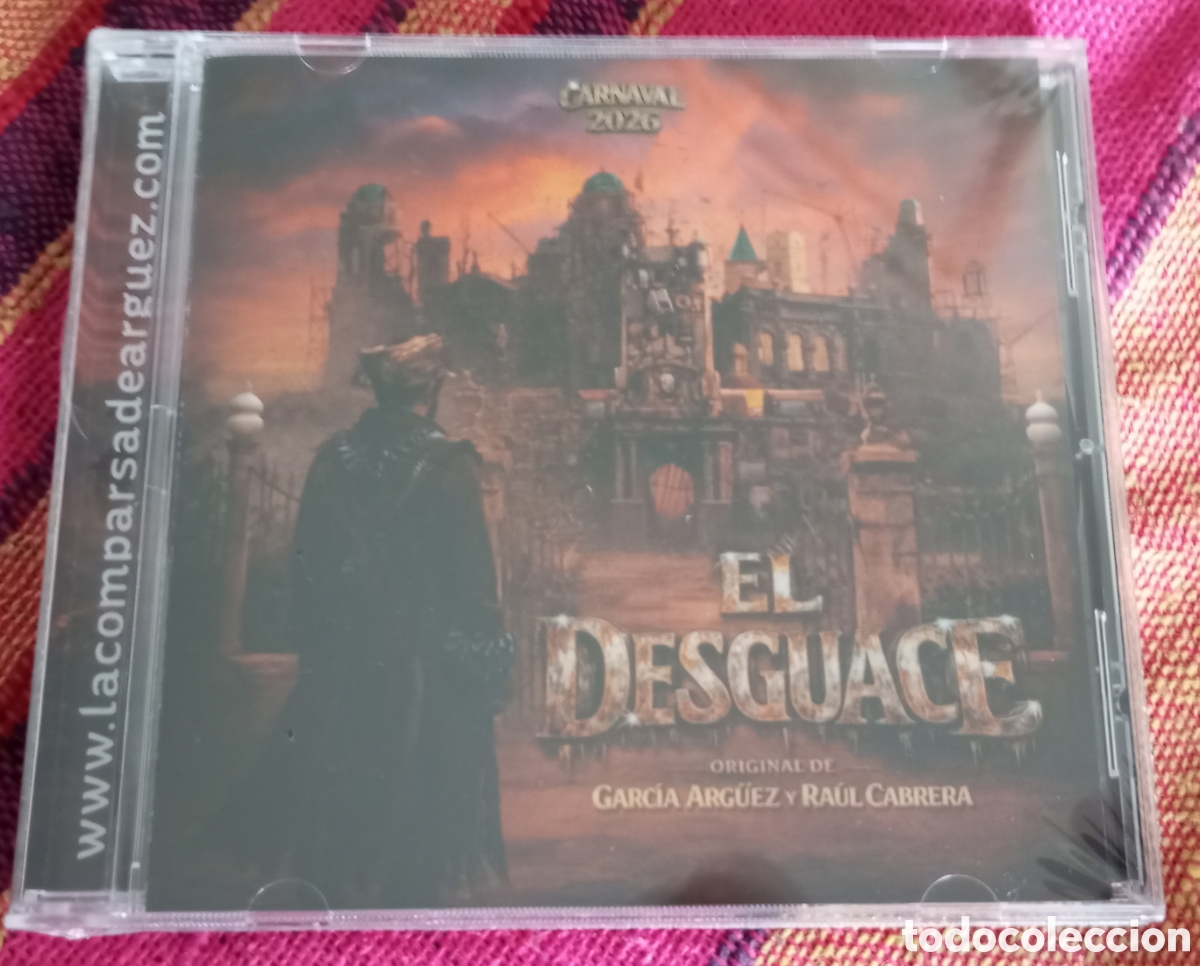 CDs de M&uacute;sica: Carnaval de C&aacute;diz CD comparsa el desguace de Garc&iacute;a arguez nuevo con precinto