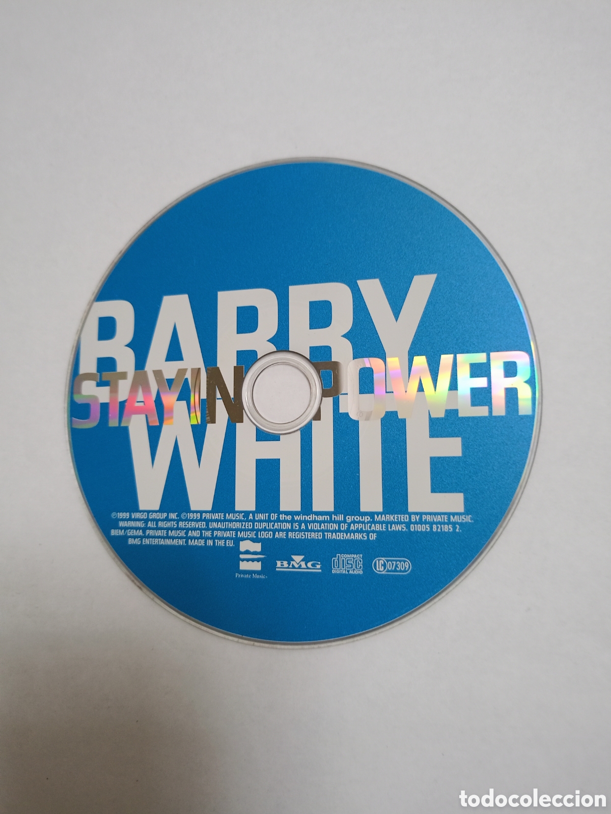 CDs de m&uacute;sica: Barry White staying power 1999 - Foto 1
