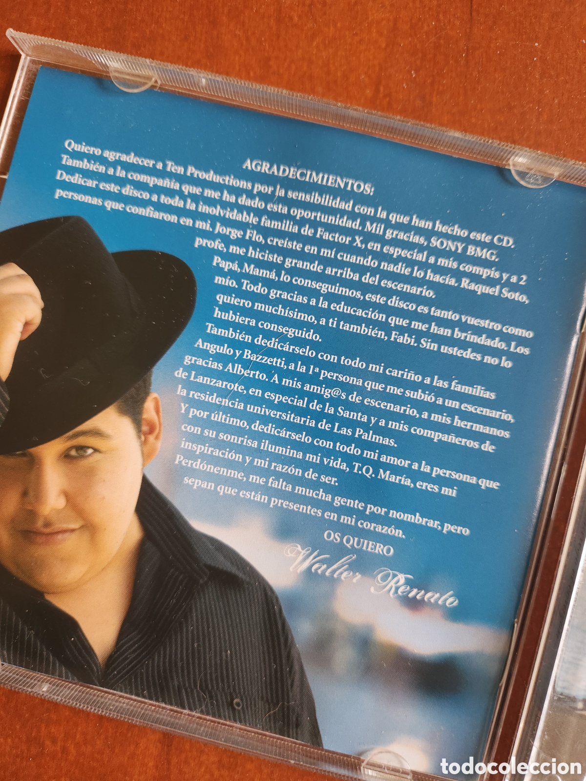 CDs de m&uacute;sica: Walter - Te entrego el coraz&oacute;n - CD - Foto 6