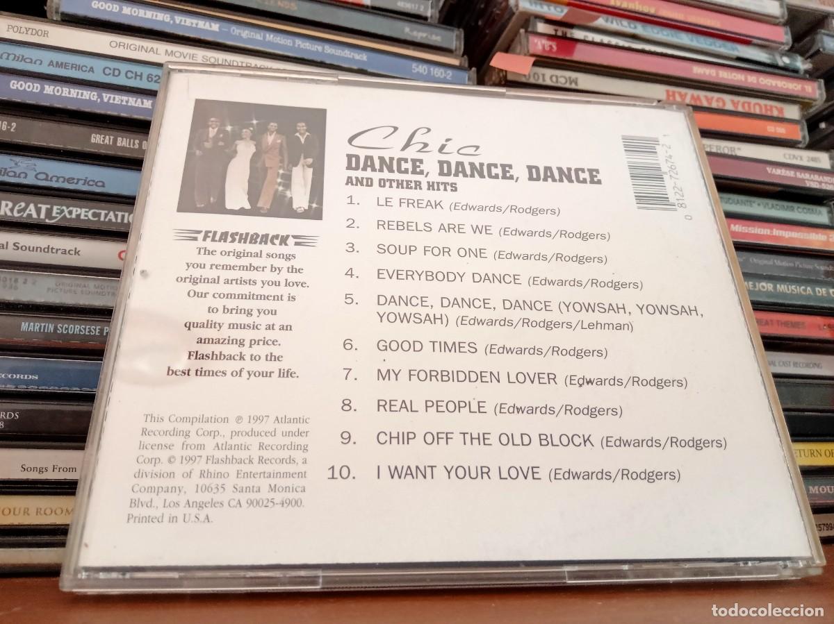 CDs de m&uacute;sica: Dance, Dance, Dance, And Other Hits - Chic - CD, 1997 US - Foto 2