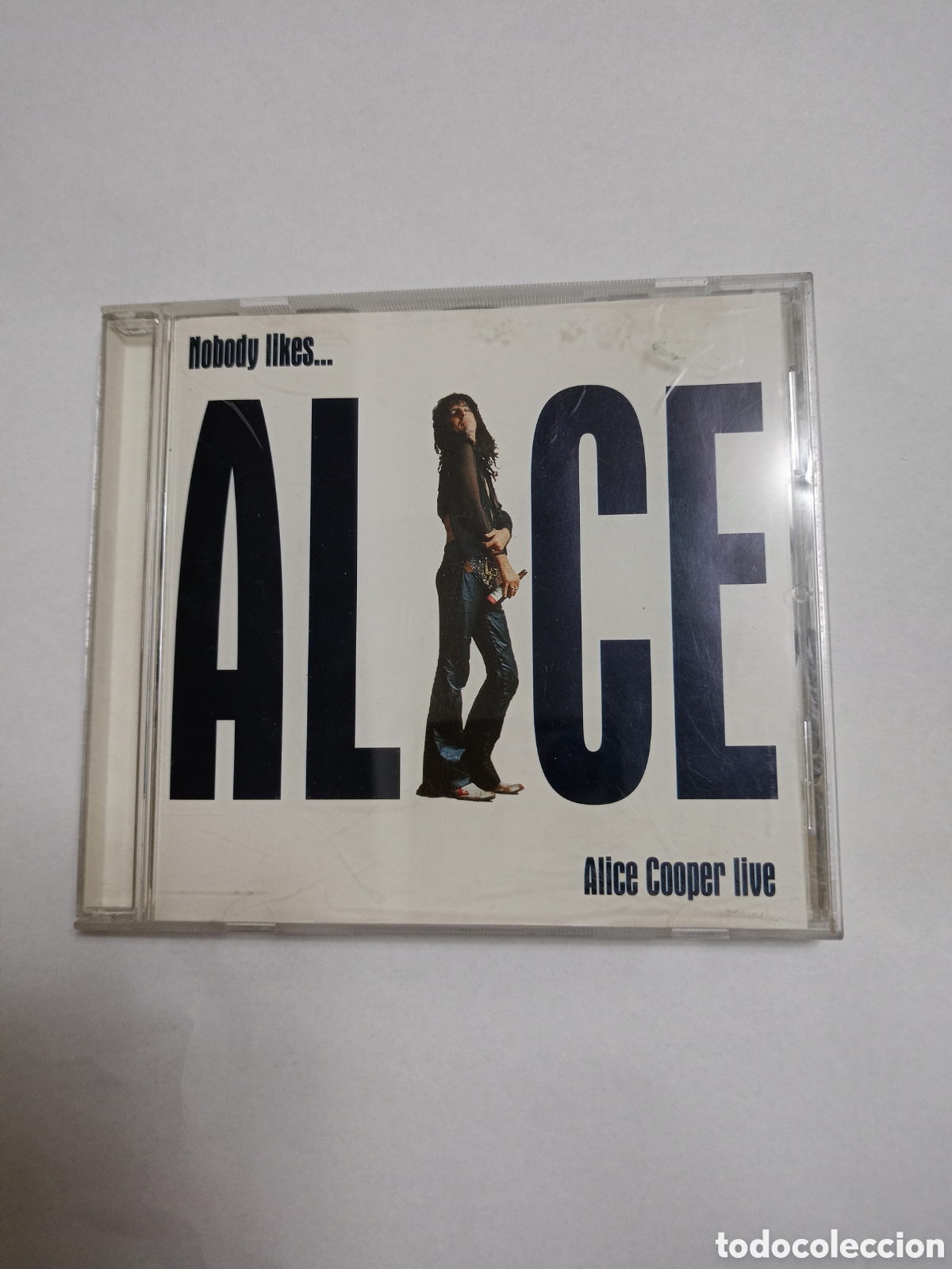 CD de M&uacute;sica: Nobody likes. Alice. Alice Cooper live. CD
