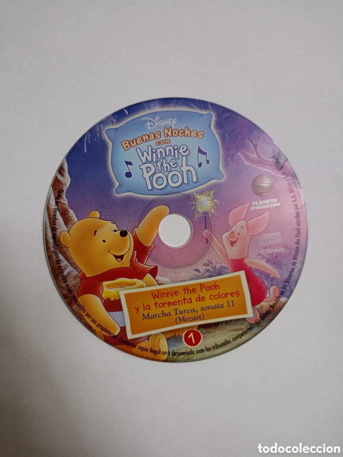 CD di Musica: Winnie the Pooh y la tormenta de colores marcha turca cd