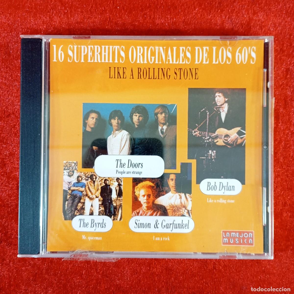 CDs de M&uacute;sica: 16 SUPERHITS ORIGINALES DE LOS 60'S - DIVERSOS ARTISTAS - CD-50502 / 3499