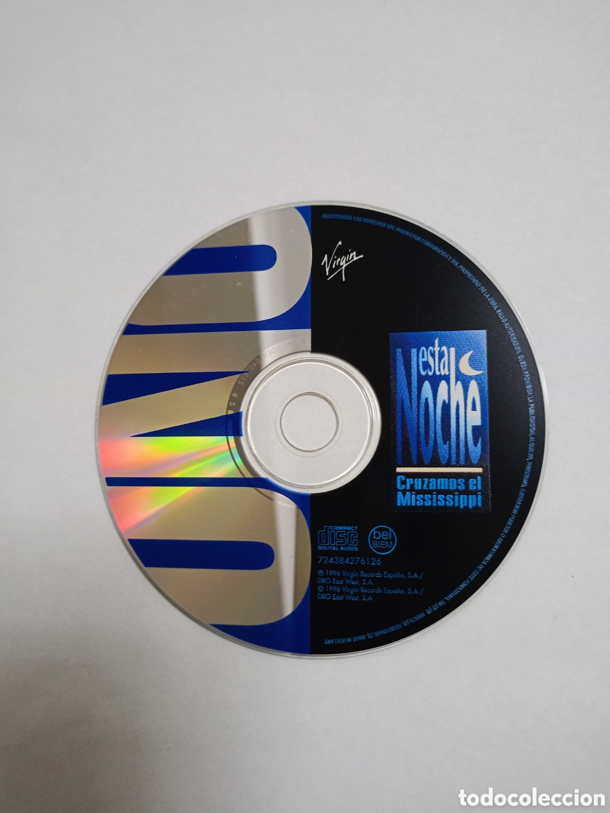 CD de M&uacute;sica: Est&aacute; noche cruzamos el Mississippi solo cd