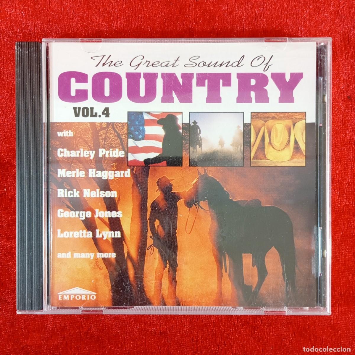 CDs de M&uacute;sica: THE GREAT SOUND OF COUNTRY - VOL 4 - EMPORIO - EMPRCD544 / 3505