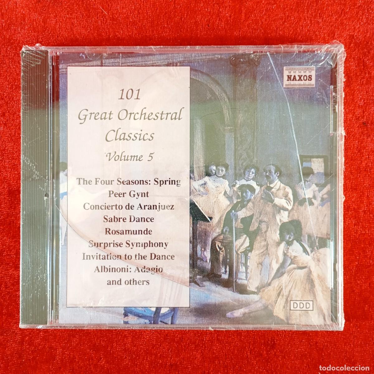 CDs de M&uacute;sica: 101 GREAT ORCHESTRAL - VOL 5 - NAXOS - 8.551145 / 3508