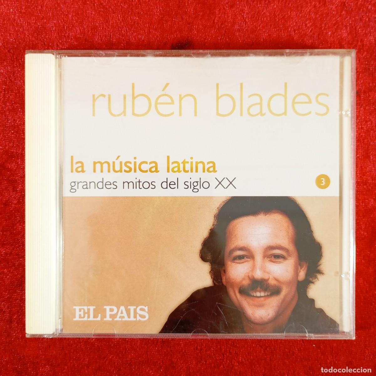 CDs de M&uacute;sica: RUB&Eacute;N BLADES - LA M&Uacute;SICA LATINA, GRANDES MITOS DEL SIGLO XX - VOL 3 - EL PAIS - PMEP-3 / 3510