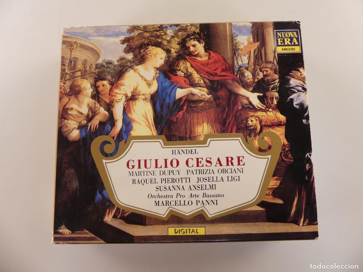 Musik-CDs: BOX DE 3 CD&rsquo;S DE HANDEL &ndash; GIULIO CESARE