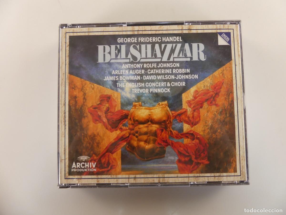 Musik-CDs: BOX DE 3 CD&rsquo;S DE HANDEL BELSHAZZAR