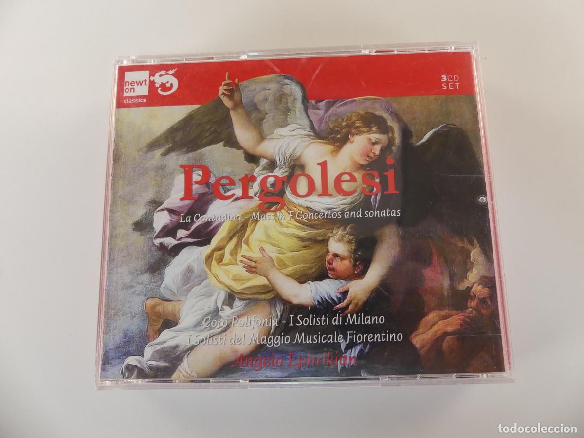 Musik-CDs: BOX DE 3 CD&rsquo;S &ndash; PERGOLESI