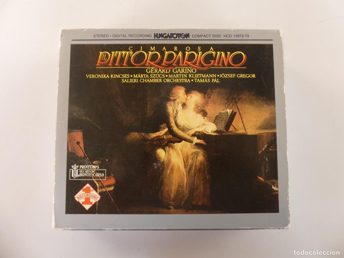 Musik-CDs: BOX DE 2 CD&rsquo;S &ndash; CIMAROSA &ndash; IL PITTOR PARIGINO &ndash; TAMAS PAL