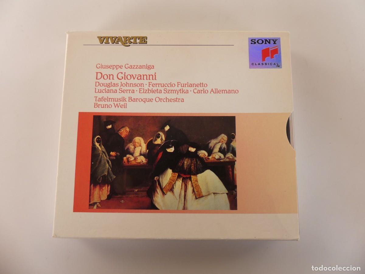 CDs de M&uacute;sica: CD - GIUSEPPE GAZZANIGA &ndash; DON GIOVANNI